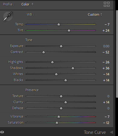 Lightroom-colour-adjustment